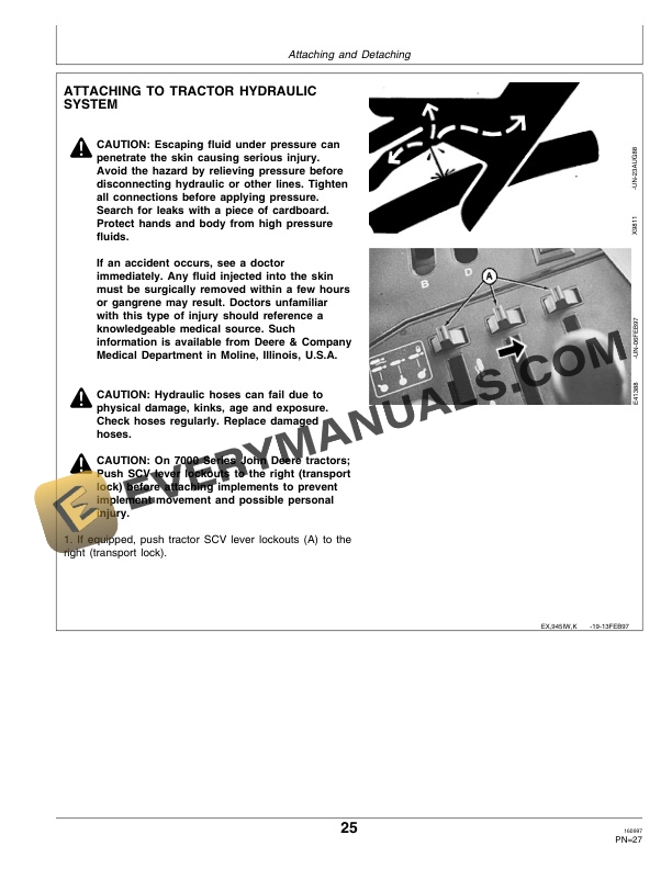 John Deere 265 275 Rotary Disk Mowers Operator Manual OME92941 2