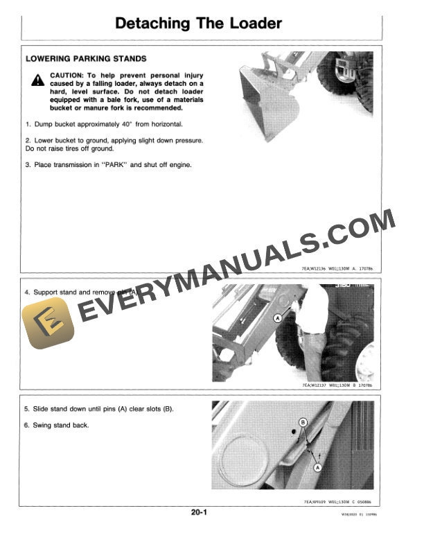 John Deere 265 FARM LOADERS Operator Manual OMW37959 2
