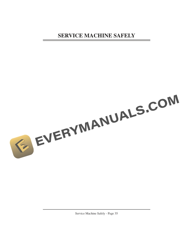 John Deere 2653A Diesel Professional Utility Mower (Serial No. 040001 Operator Manual OMMT2455-2