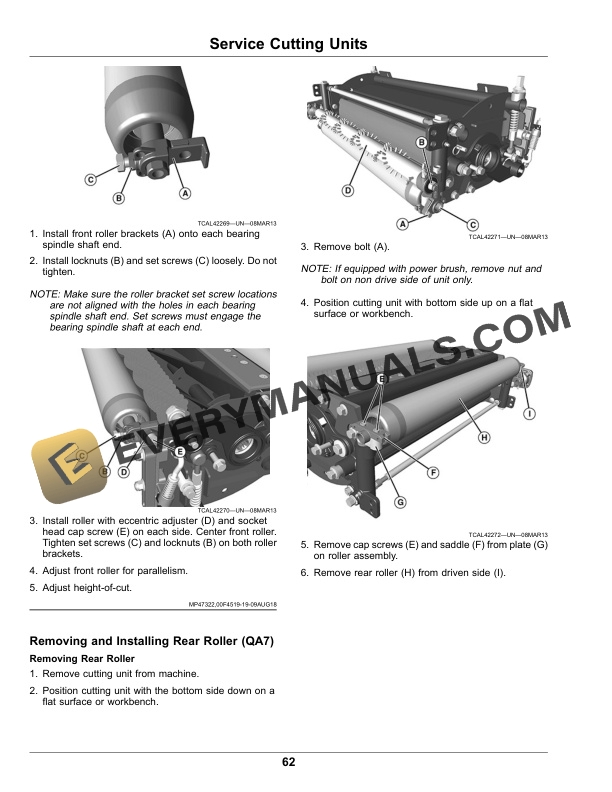 John Deere 2653B PrecisionCut Trim and Surrounds Mower Operator Manual OMUC24433 4 John Deere 2653B PrecisionCut Trim and Surrounds Mower (Serial Number 130001 Operator Manual OMUC24433-2