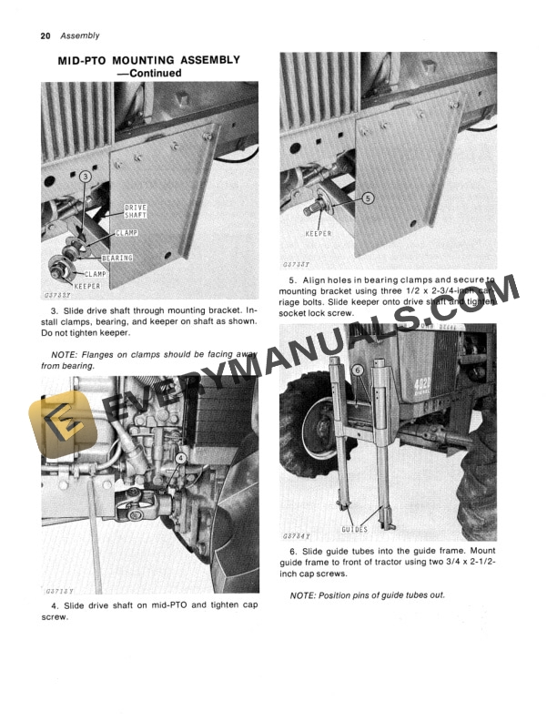 John Deere 280 ROTARY SNOW PLOW Operator Manual OMGA10234-3