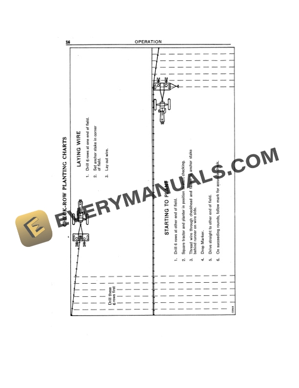 John Deere 290 Corn Planter Operator Manual OMB25260-2
