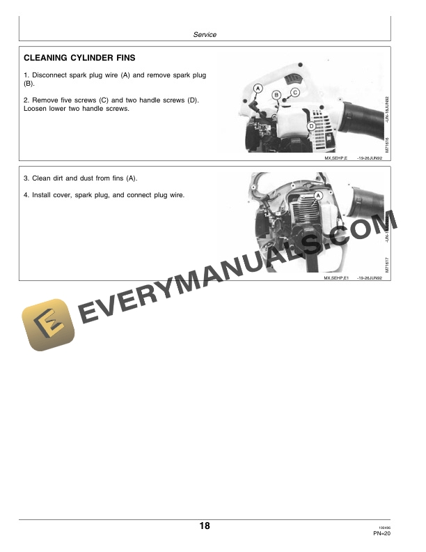 John Deere 2LS Leaf Shredder Operator Manual OMM117722-3