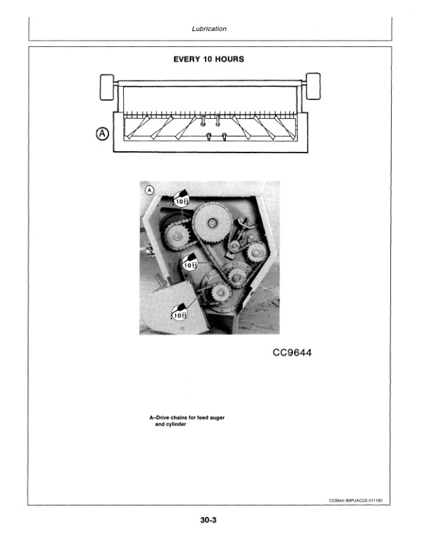 John Deere 3.00 M 9.8 Ft. Window Pickup Operator Manual OMCC34001 3