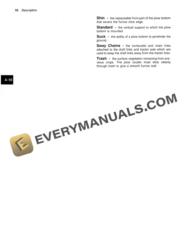 John Deere 30 INTEGRAL PLOW Operator Manual OMA41131 2