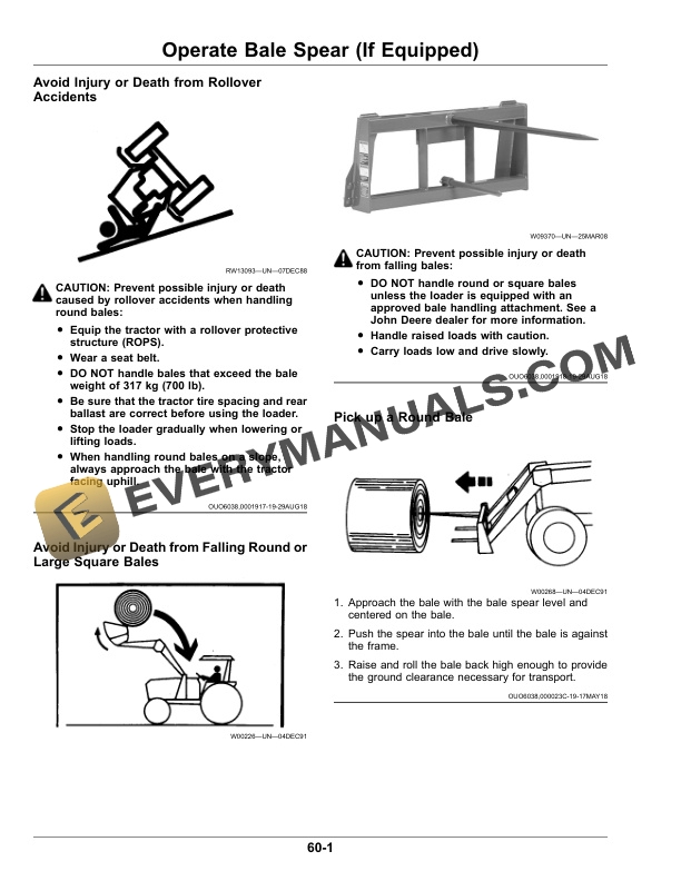 John Deere 300E and 400E Loader Operator Manual OMPXX12634 5 John Deere 300E and 400E Loader Operator Manual OMPXX12634-3