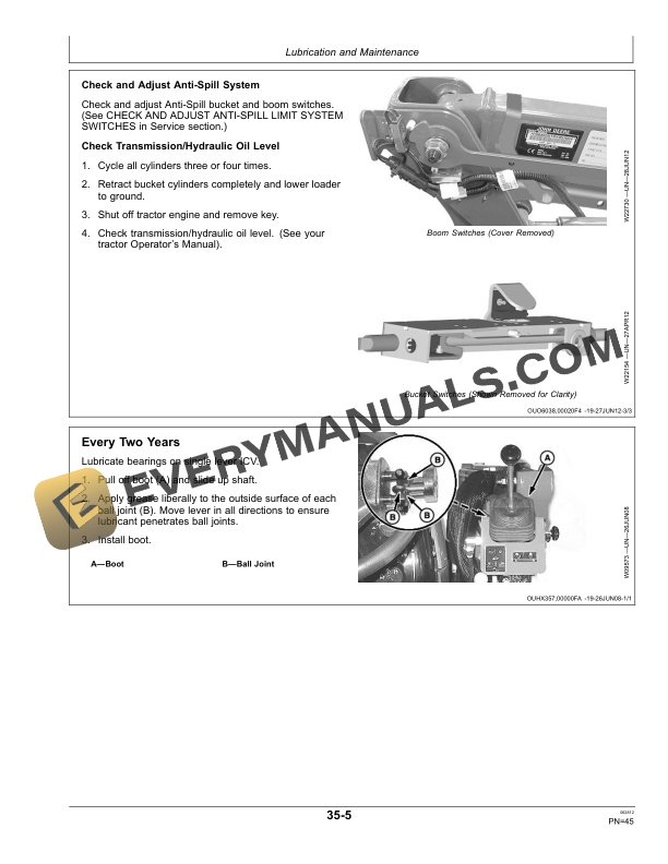 John Deere 305 Loader Operator Manual OMW56436 5 John Deere 305 Loader Operator Manual OMW56436-3