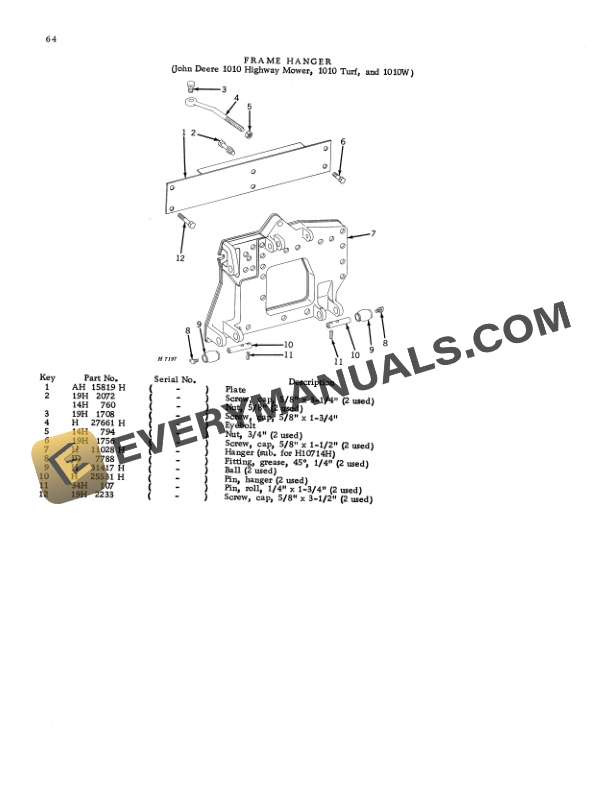 John Deere 310 H AND 310 M MOWERS Operator Manual OMH61586 3