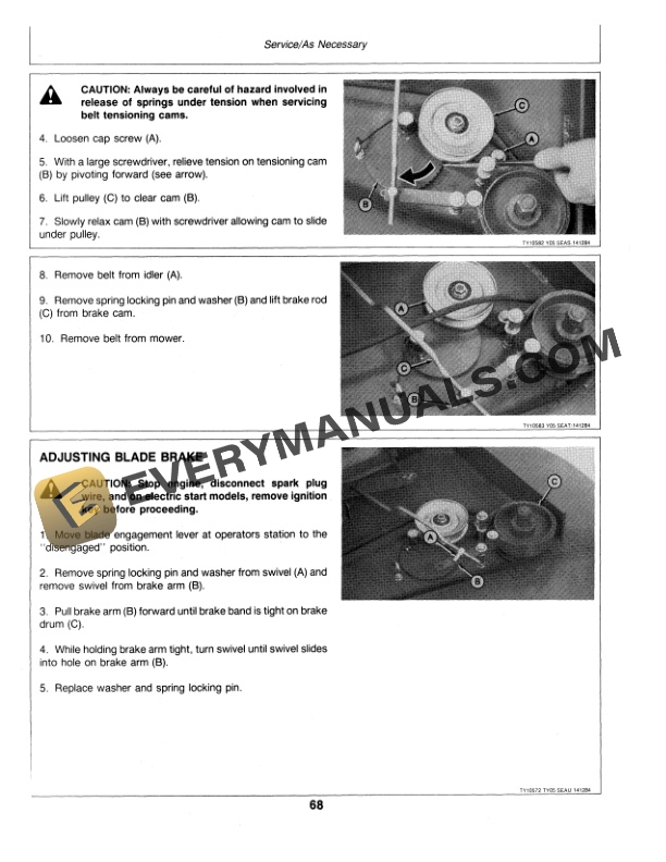 John Deere 32 and 36 Inch Commercial Walk Operator Manual OMTY20720 3