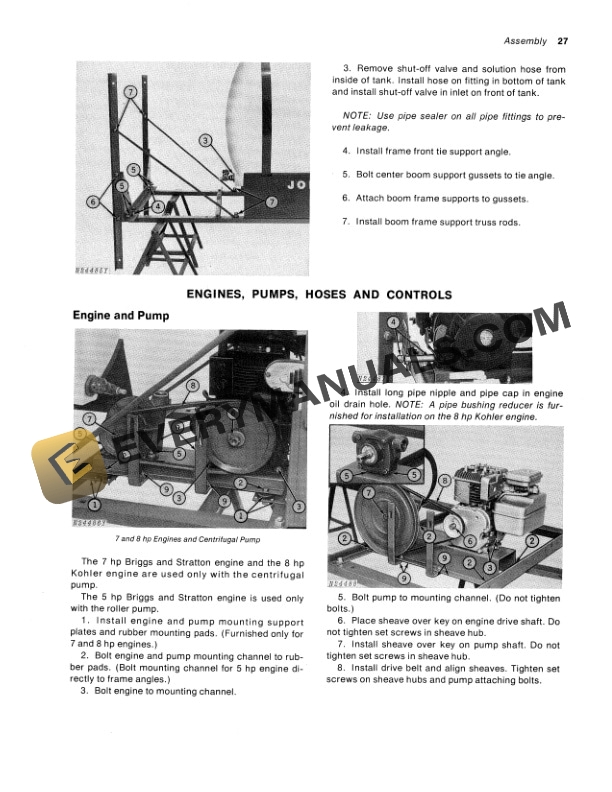 John Deere 320 AND 335 SKID MOUNTED SPRAYER Operator Manual OMN159317 3