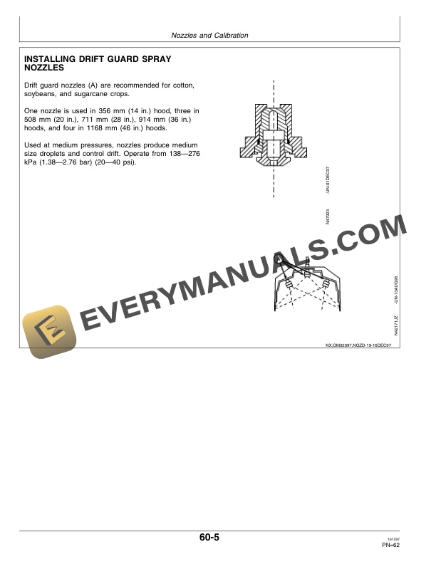 John Deere 320 Hooded Sprayer Operator Manual OMN200532 3