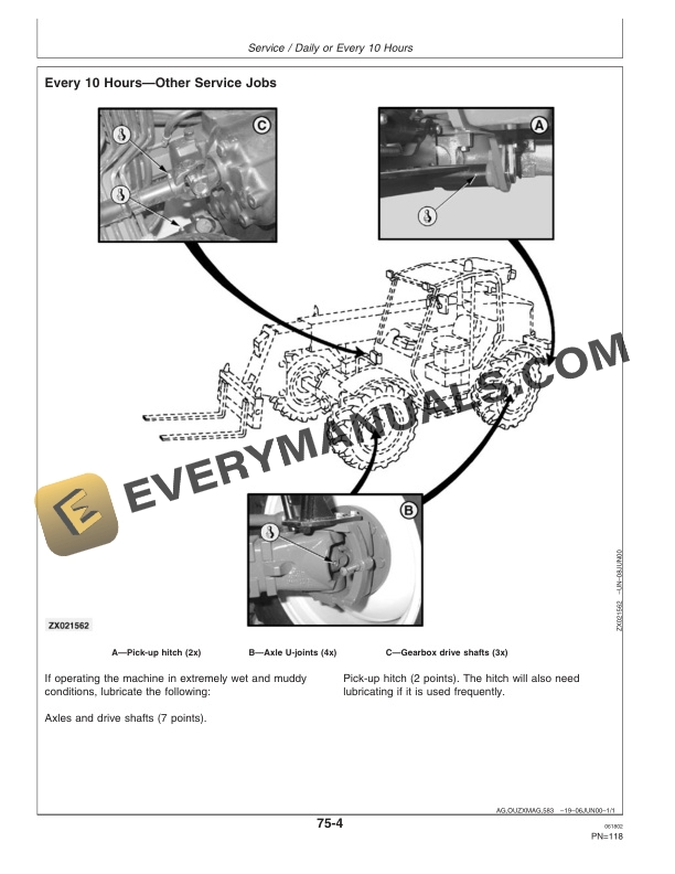 John Deere 3200 and 3400 Rigid Telescopic Handlers Operator Manual OMZ92853 3