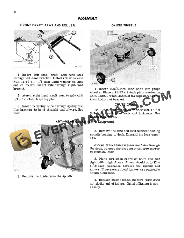 John Deere 34 ROTARY MOWER Operator Manual OMM44396 3