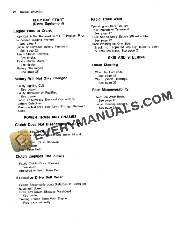 John Deere 340 AND 440 CYCLONE SNOWMOBILE Operator Manual OMM67673 3
