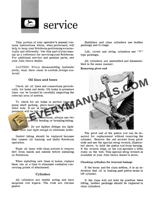 John Deere 340 ROTOBOOM Operator Manual OMW11280 3