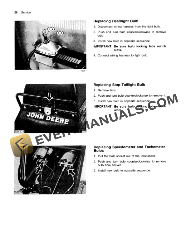 John Deere 340 TRAILFIRE and TRAILFIRE LX Snowmobile Operator Manual OMM69139 3