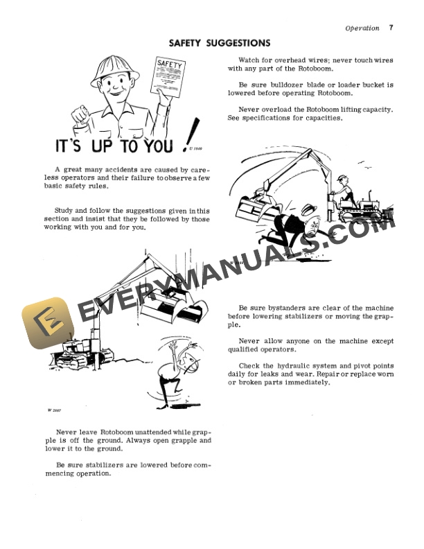 John Deere 3400 and 3415 Rotobooms Operator Manual OMW15500 2