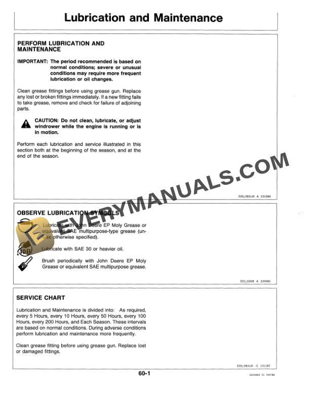 John Deere 3430 AND 3830 SELF PROPELLED WINDROWER Operator Manual OME78980 2