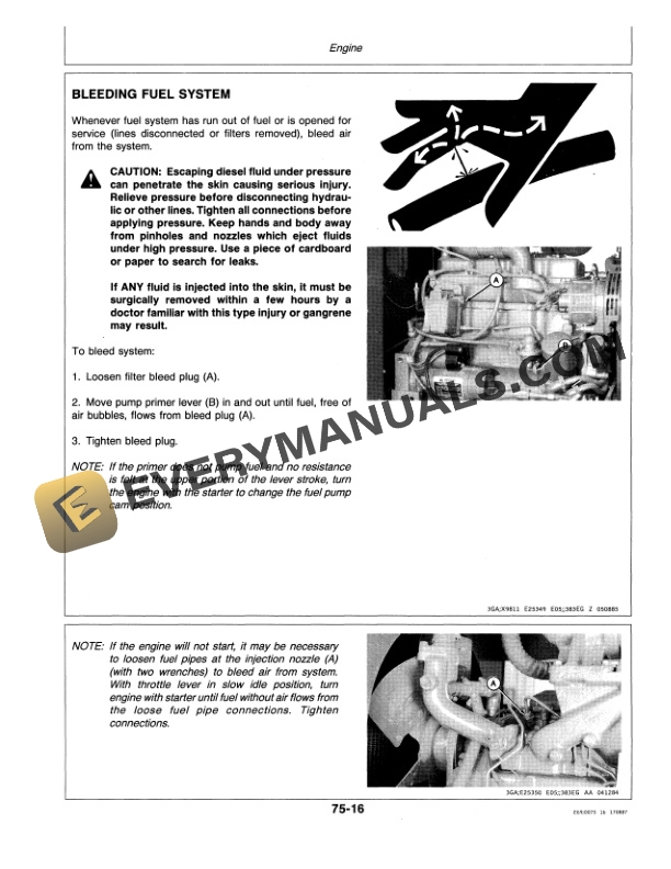 John Deere 3430 and 3830 Self Propelled Windrower Operator Manual OME75061 3