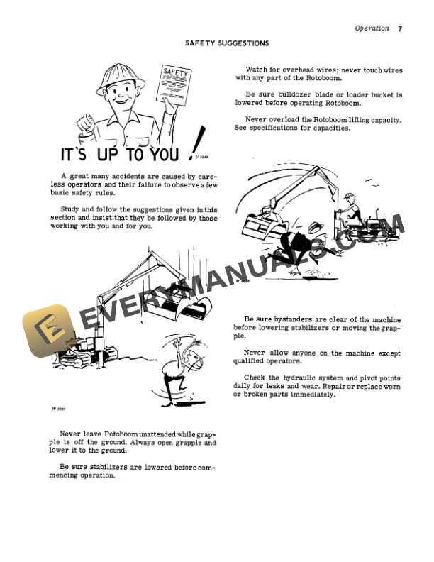 John Deere 345 ROTOBOOM Operator Manual OMW15313 2