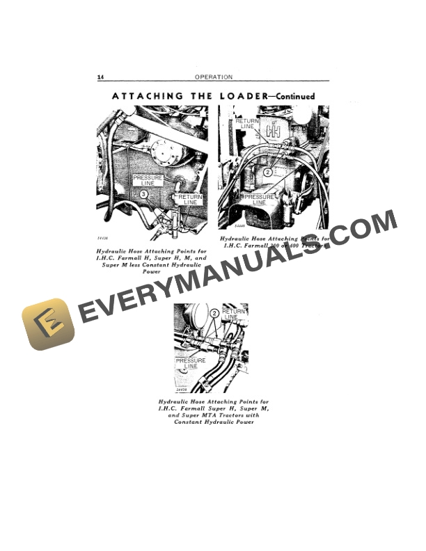 John Deere 35 SERIES 1 FARM LOADERS Operator Manual OMC13982 3
