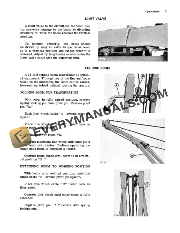 John Deere 3500 SIDEBOOM Operator Manual OMW15478 2