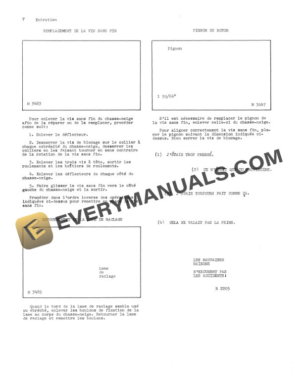 John Deere 36 Snow Thrower for 110 Lawn and Garden Tractor Operator Manual OMM42134 2