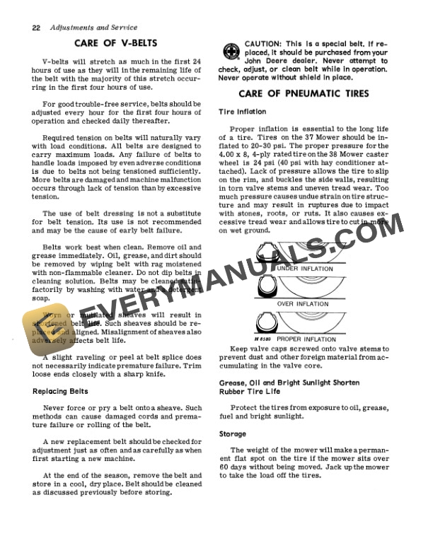 John Deere 37 38 and 39 Mowers Operator Manual OMH62916 3