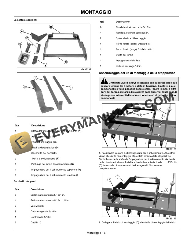 John Deere 38 Inch Front Mounted Thatcher Operator Manual OMM156176-3