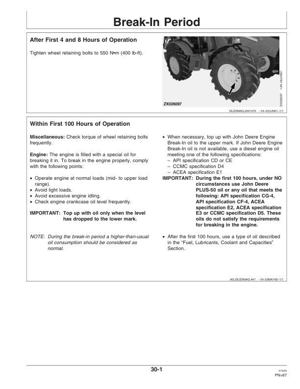 John Deere 3800 Telescopic Handler Operator Manual OMZ93162-2