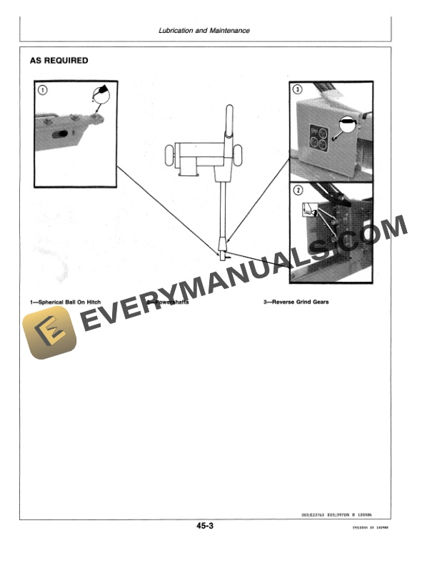 John Deere 3950 AND 3970 FORAGE HARVESTERS Operator Manual OME77183-2