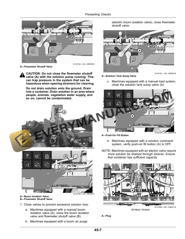 John Deere 400R, 408R, 410R, 412R, 600R, 612R, 616R Self-Propelled Sprayer-Spreader Operator Manual OMKK76267 4 John Deere 400R, 408R, 410R, 412R, 600R, 612R and 616R Self Operator Manual OMKK76267-2