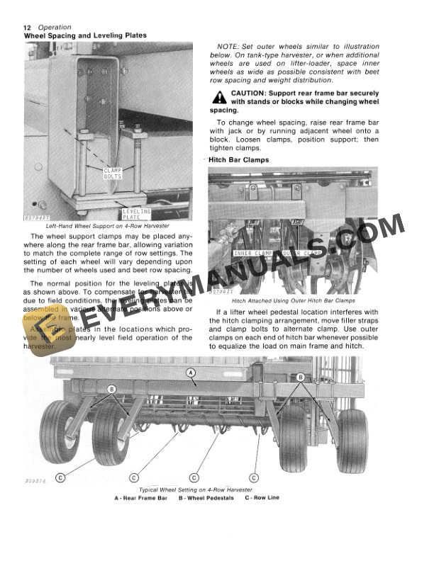 John Deere 4300 BEET HARVESTERS Operator Manual OMN159393 2