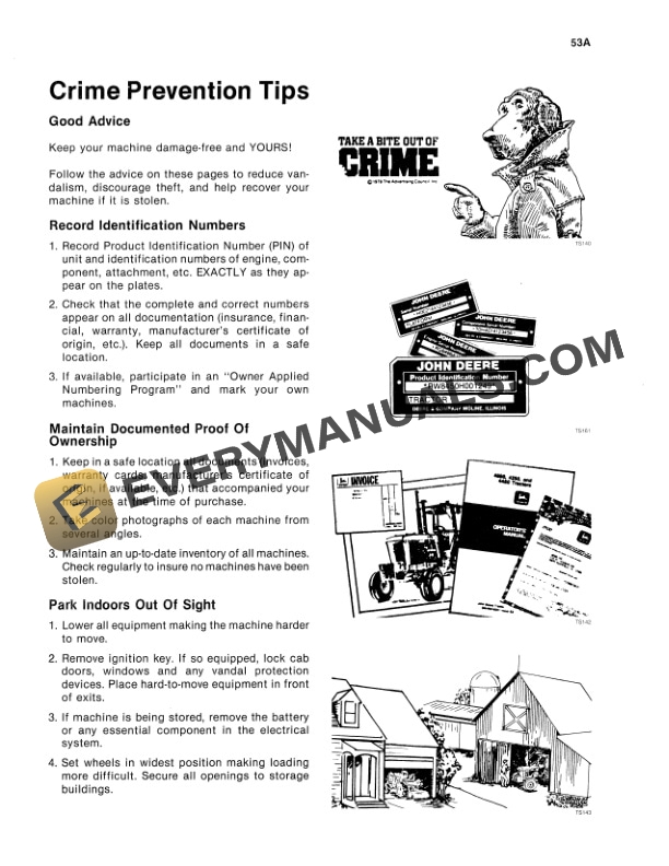 John Deere 4310A BEET HARVESTERS Operator Manual OMN200001 3