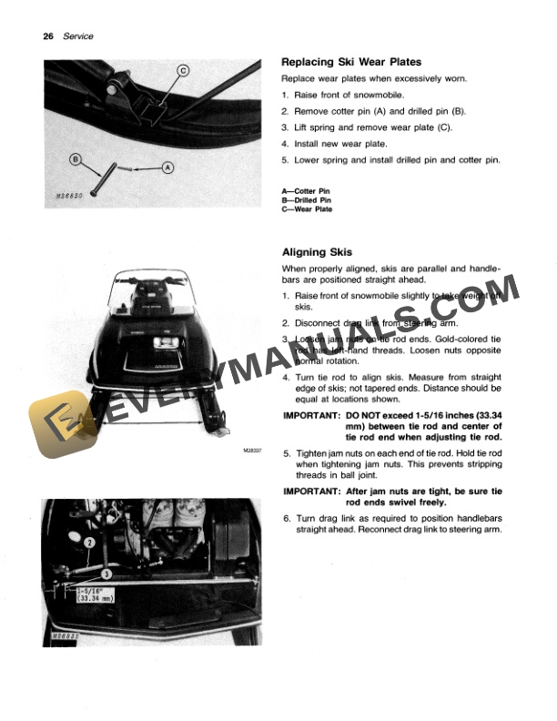 John Deere 440 LIQUIFIRE SNOWMOBILE Operator Manual OMM69171 3