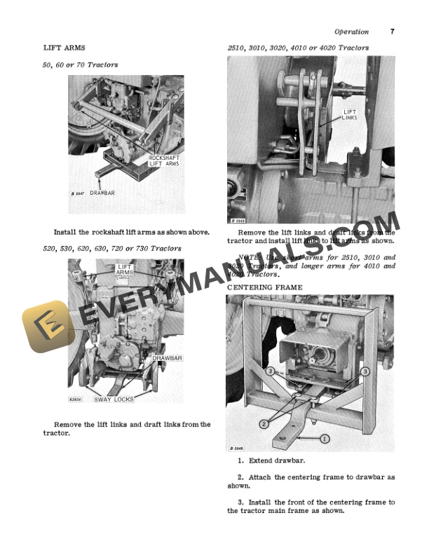 John Deere 4484 4684 AND 4884 COTTON AND CORN PLANTER Operator Manual OMB25416 2