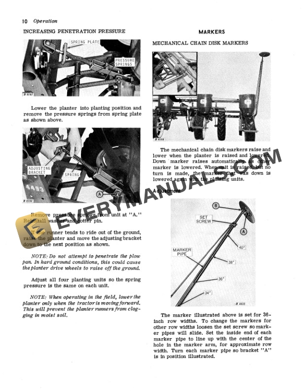 John Deere 4493 COTTON AND CORN PLANTER Operator Manual OMB25358 2