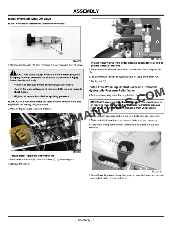 John Deere 45 Loader Operator Manual OMM147614 2