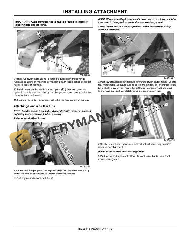 John Deere 45 Loader Operator Manual OMM147614 3