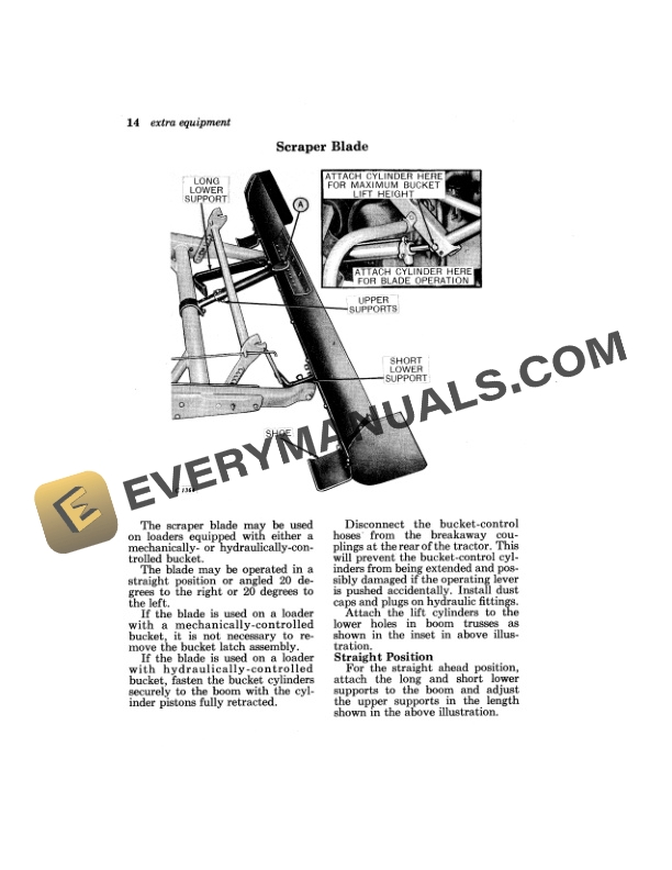 John Deere 45 Series 1 Hydraulic Farm Loader Operator Manual OMC12410 3