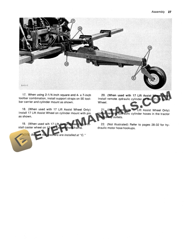 John Deere 451 AND 651 TOOLBAR FERTILIZER UNIT Operator Manual OMB25495 3