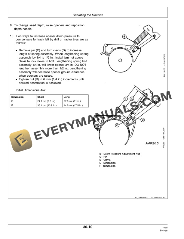 John Deere 455 Series Two and Three Unit Folding Grain Drill Operator Manual OMN200806 2