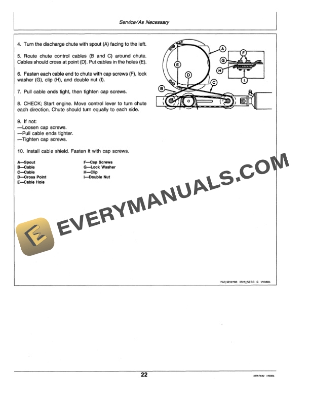 John Deere 46 INCH SNOWTHROWER Operator Manual OMM70555 3