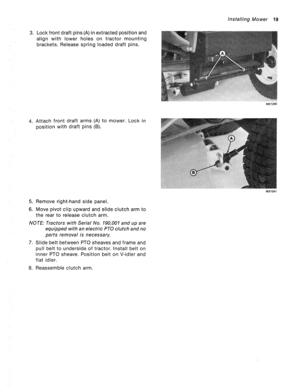 John Deere 46 Inch Mid Mount Rotary Mower Operator Manual OMM85403 3