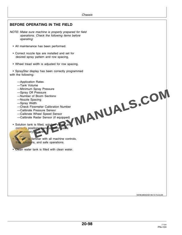 John Deere 4700 Self Propelled Sprayer Operator Manual OMN303773 2