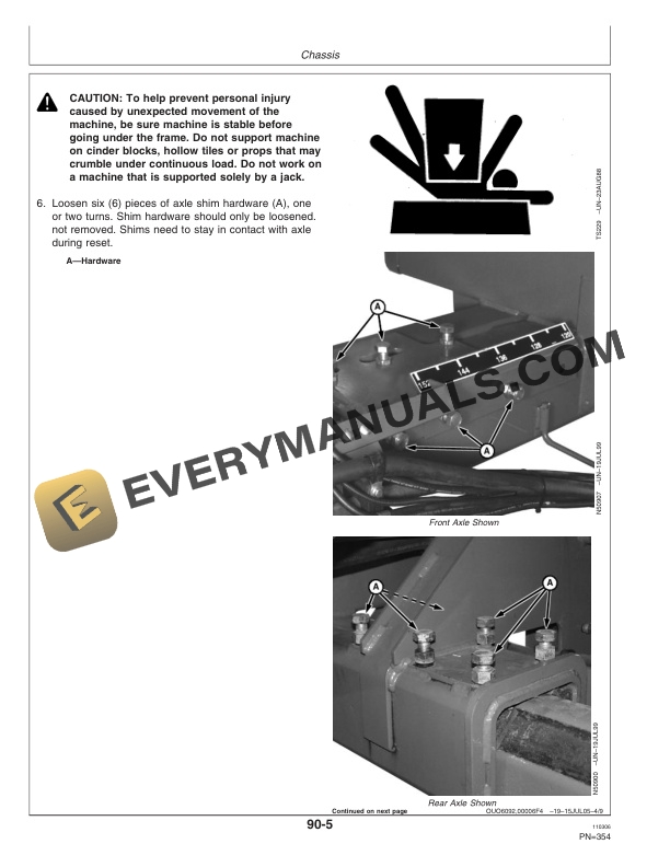 John Deere 4720 Self Propelled Sprayer Operator Manual OMN300549 3