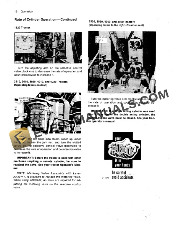 John Deere 48 QUIK TATCH FRAME FARM LOADERS Operator Manual OMW21324 2