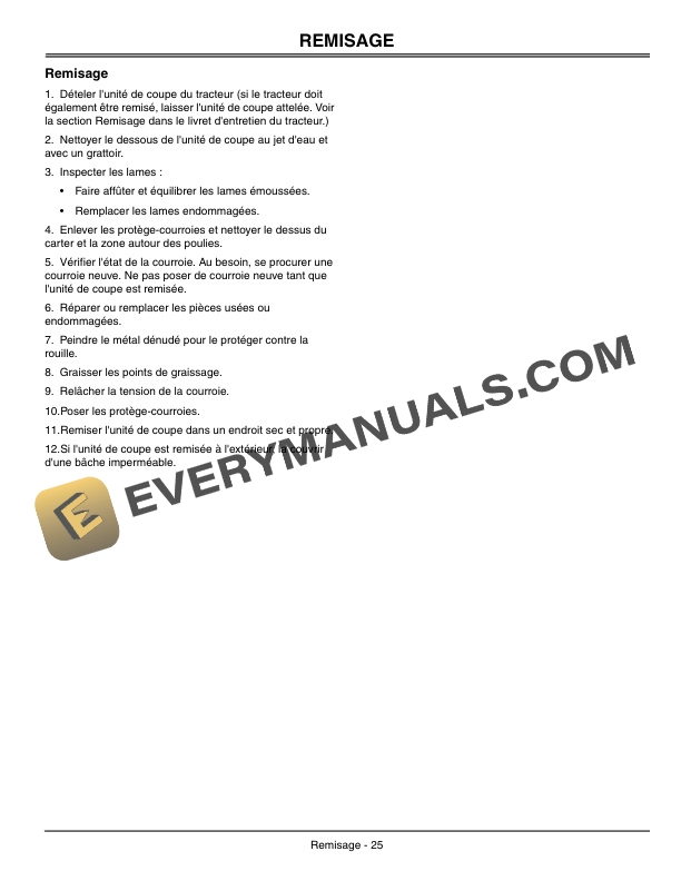 John Deere 48 and 54 Inch Mower Decks Operator Manual OMM145185 2