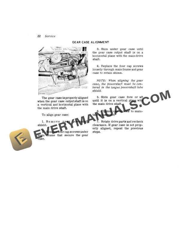 John Deere 483 AND 485 MOWER AND CONDITIONER Operator Manual OME44809 3