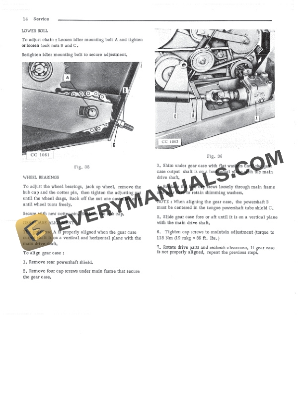 John Deere 486 Mower Conditioner Operator Manual OMCC15589 3